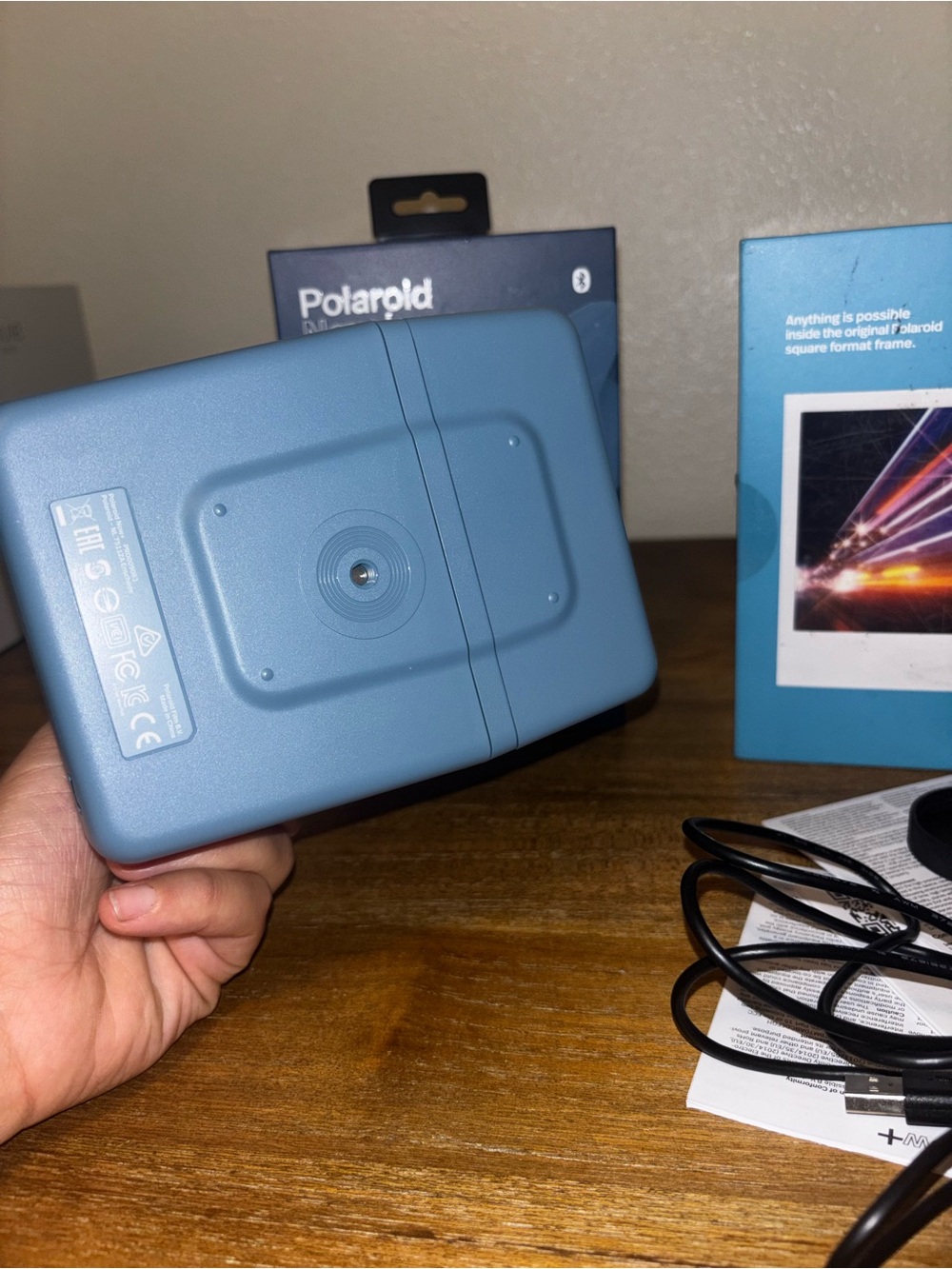 Polaroid Now+ Instant Camera in Blue with Accessories - Picture 5 of 6